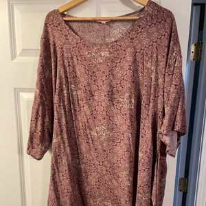 Tie in back shirt